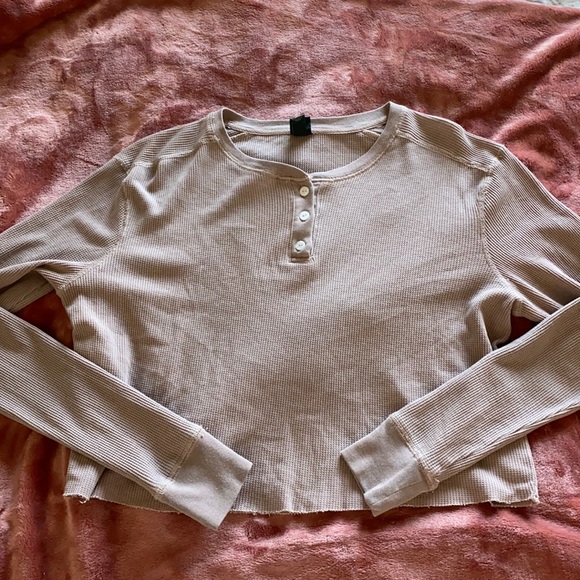 Long sleeve lounge top - Picture 1 of 1